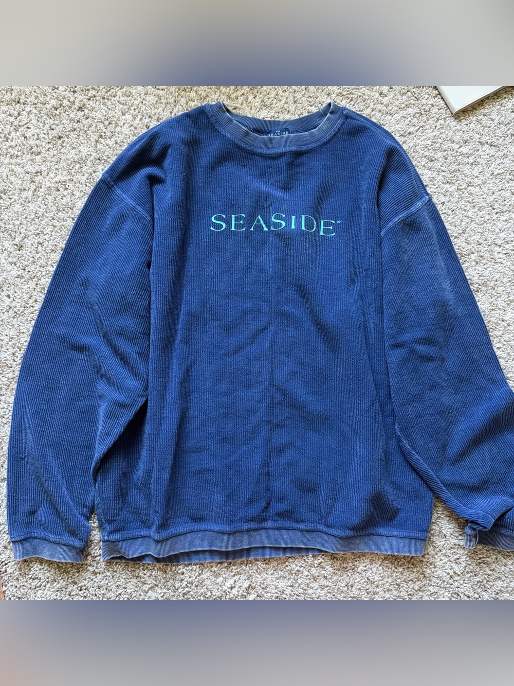 The Seaside Style blue sweatshirt